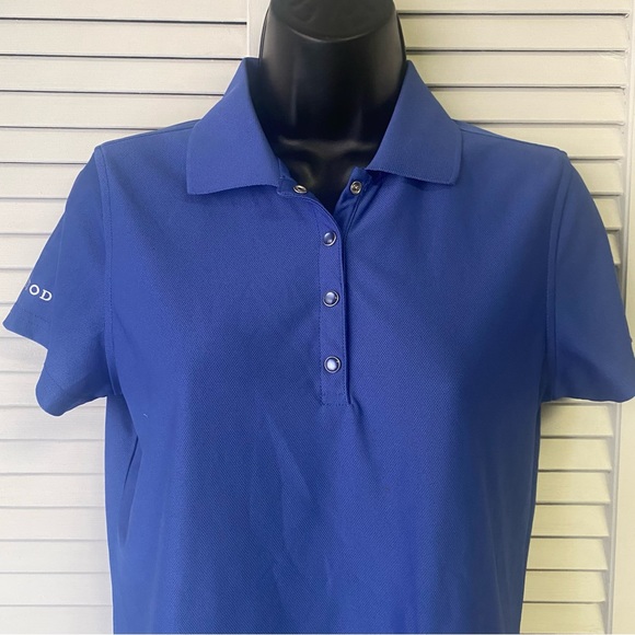 Izod Golf Women’s Polo Size Small- Blue, Polyester - Picture 2 of 6